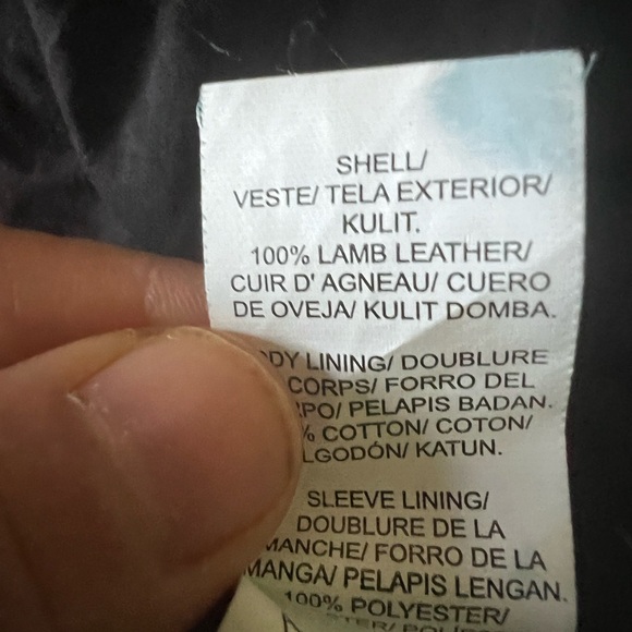 XSmall Lucky brand leather jacket. - Picture 7 of 7